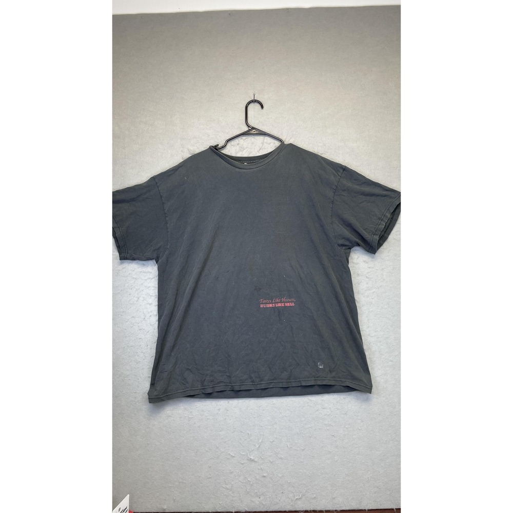 Fireball Cinnamon‎ Whisky Shirt Mens Extra Large Black Red Graphic Slogan Back